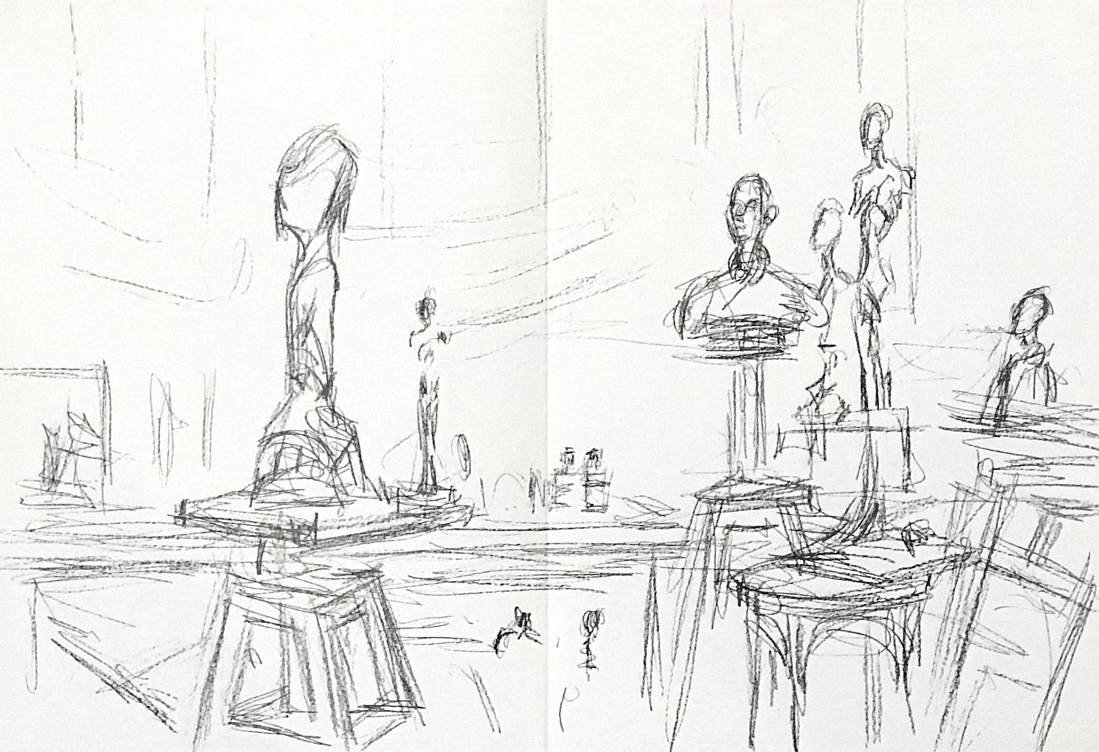 Alberto Giacometti original lithograph, 1961 (1 of 1)