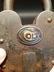 Cast Iron Colt Firearms Ammo Box Padlock Lock & Key - 2