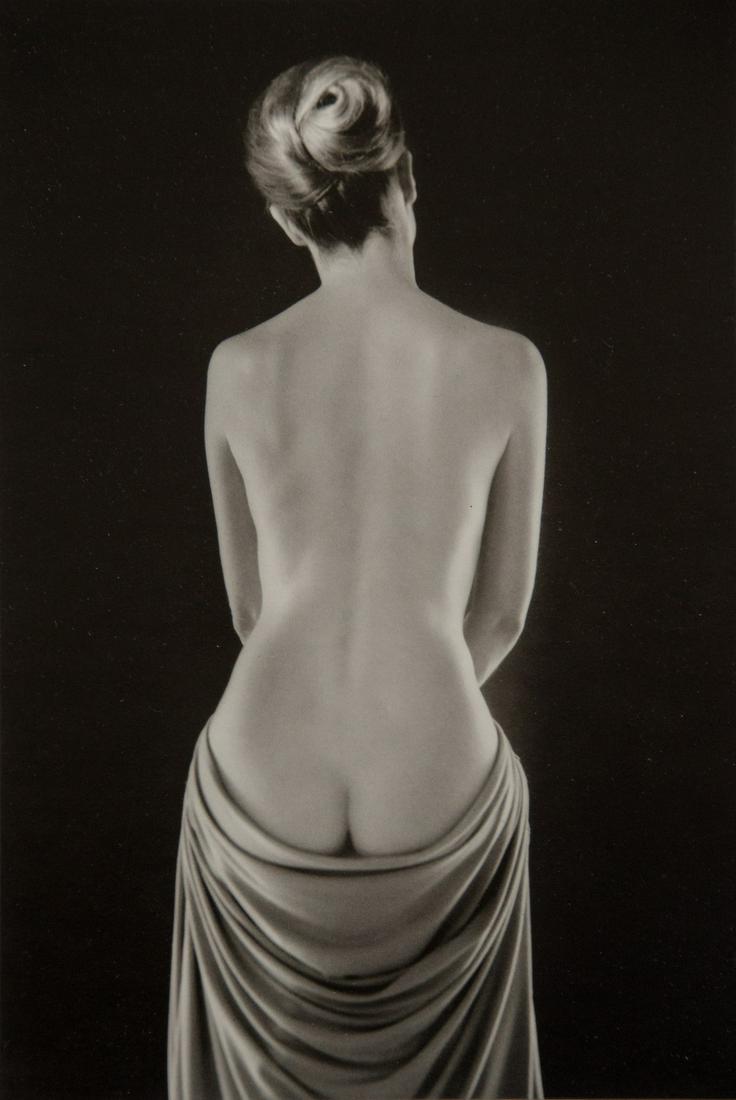 RUTH BERNHARD - Draped Torso, 1962 (1 of 1)
