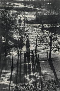 HENRI CARTIER-BRESSON - Tuileries Gardens, Paris, 1976