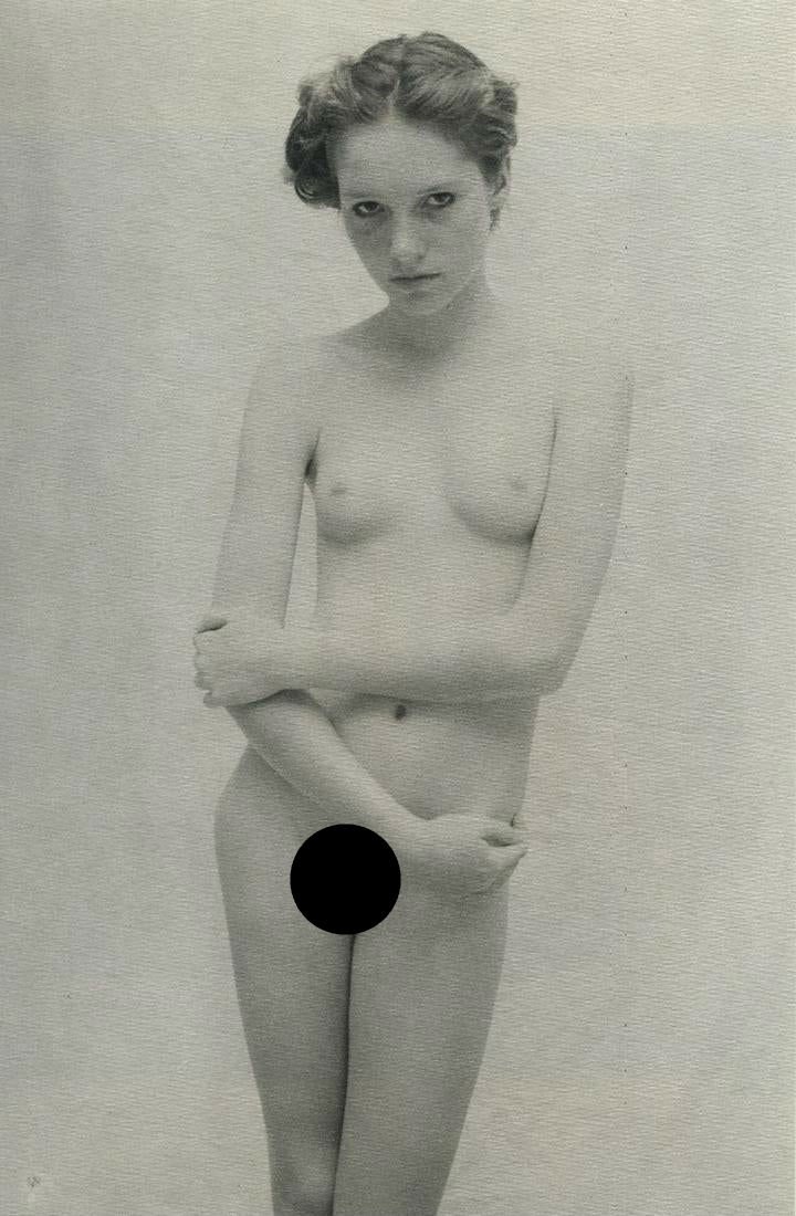 JOYCE TENNESON - Eva, 1984: Artist: Joyce Tenneson Title: Eva, 1984 Medium: Sheet Fed Gravure, 1985, France Dimensions: 6.65x10.15" Heat Wax Mounted on 12x16" Conservation Board Joyce Tenneson is an American fine art photographe