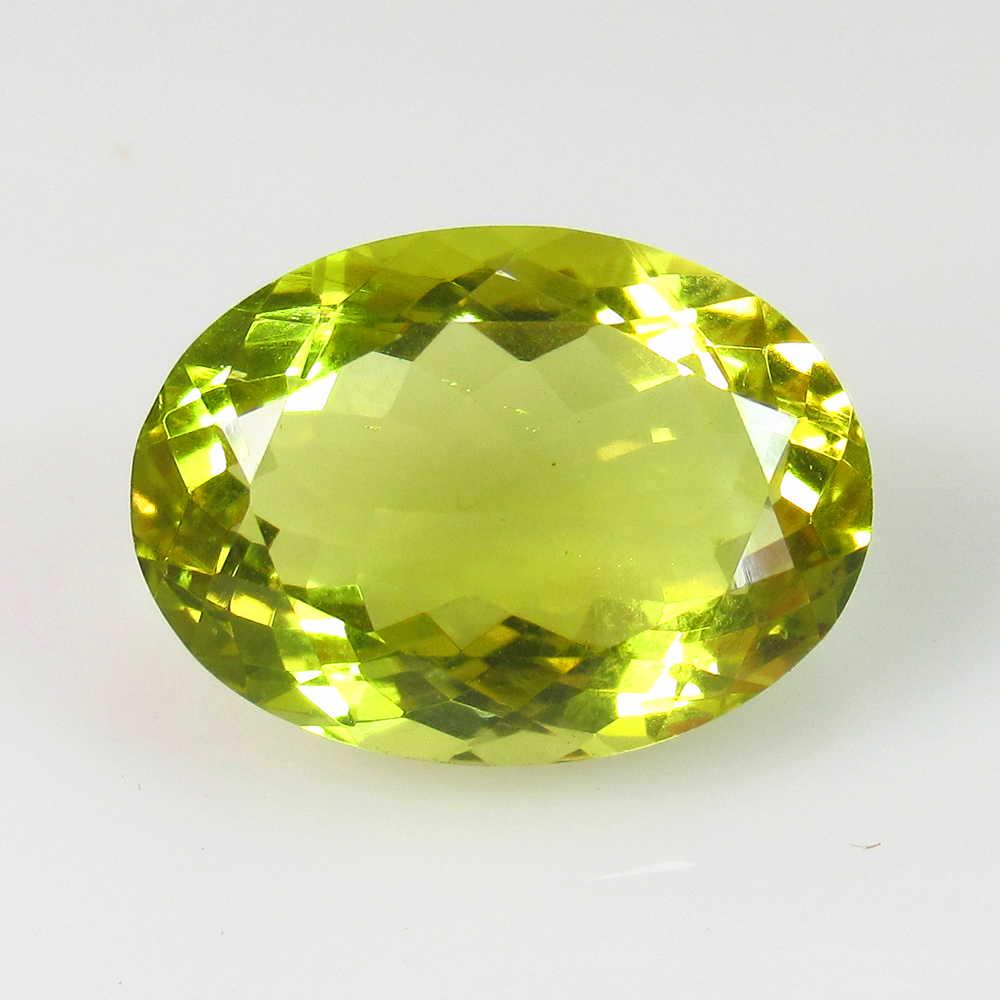 11.96 Ct Genuine Lemon Quartz Oval Cut: No Reserve! Title: 11.96 Ct Genuine Lemon Quartz Oval Cut Stone Clarity: VVS Gemstone: Natuarl Lemon Quartz Carat Weights: 11.96 Size/Dimensions: 18.10 x 13.20 x 8.30 mm Top Quality Luster / Excellent