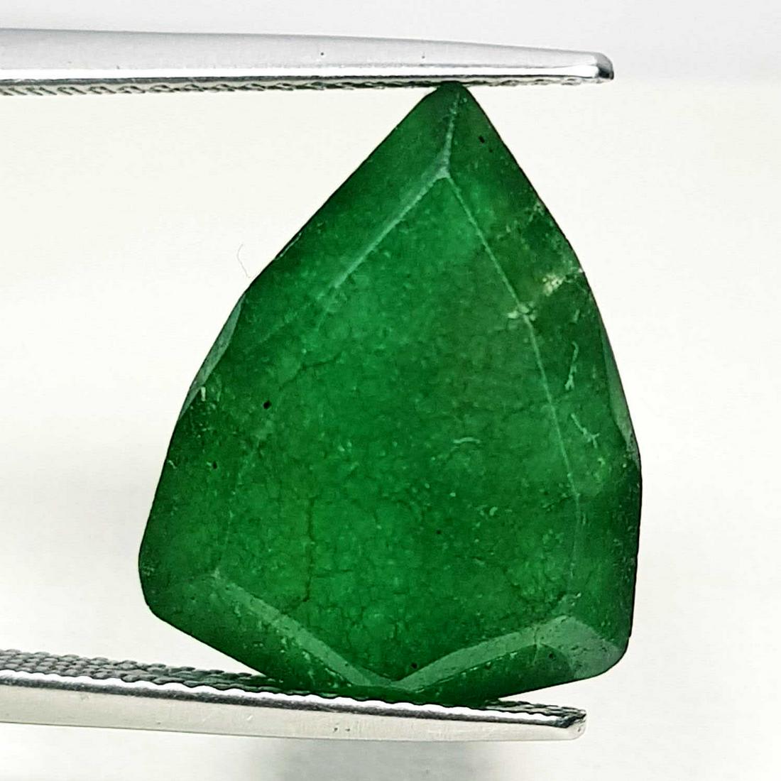 Natural Emerald Triangle Cut 14.48 ct (1 of 5)