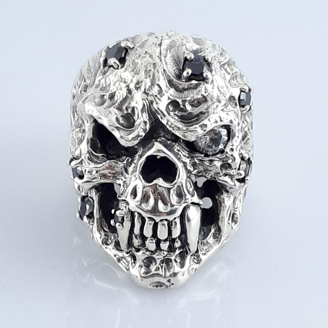 925 Sterling Silver - Ring: Ring Gender : Men/Women Material : 925 Sterling Silver Weight : 1,16ozt. / 35,93gr Size : US:10½ , EU:63.4 , UK:U , D:20.5 mm Free resizing on demand Will be shipped with a gift box Item no:A124 Will