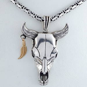 925 Sterling Silver - Necklace & Pendant Set