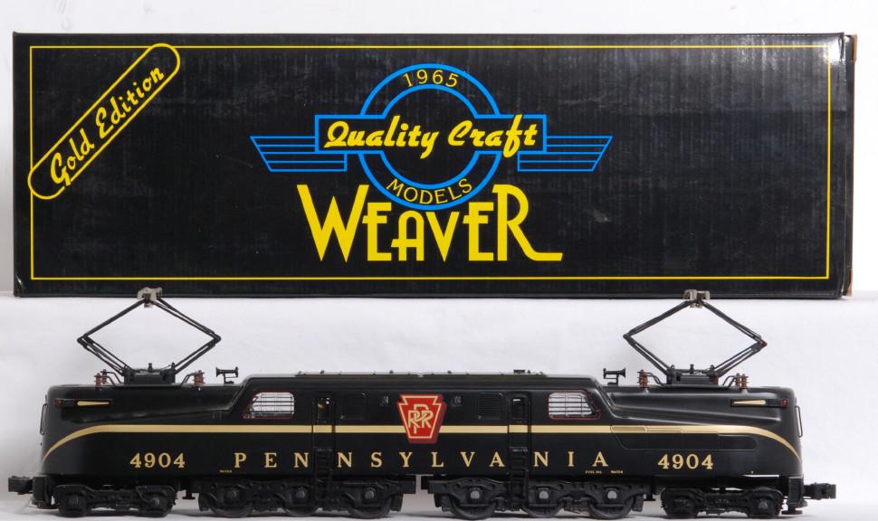 Weaver brass Pennsylvania Brunswick green GG1 in OB, (1 of 3)