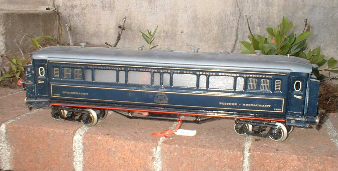 O-scale tinplate "Compagnie Internationale des Wagons (1 of 5)