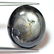 24.46 ct natural certified golden black star sapphire - 2
