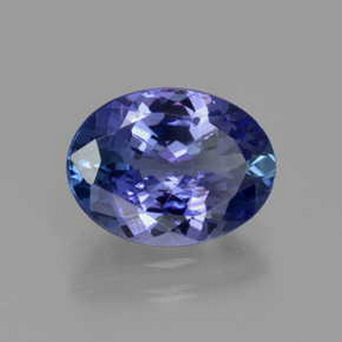 2,23 ct Natural Tanzanite IGI report Unheted 2,23 ct (1 of 3)