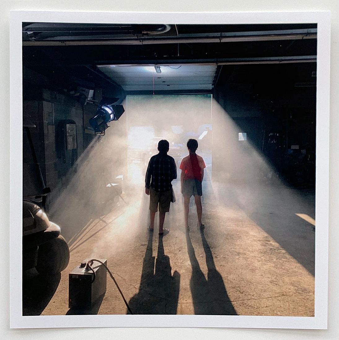 Gregory Crewdson: Untitled production still from "An: Artist: Gregory Crewdson Title: Untitled production still from "An Eclipse of Moths" 2018 Medium: color photograph Dimensions: 6" x 6" Color photograph signed in ink verso Reserve: $250.00 Shipping: