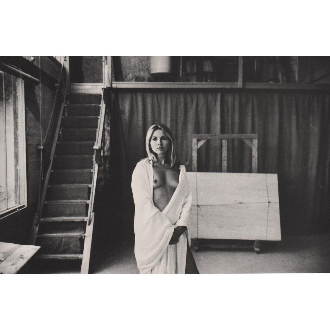 JEAN-PHILIPPE CHARBONNIER - The German Nude: Artist: JEAN-PHILIPPE CHARBONNIER Print Title: The German Nude Medium: Photo-engraving Printing Date: 1980's Printed in Switzerland Image Size approx: 6 x 9 inches Jean-Philippe Charbonnier (1921-2004