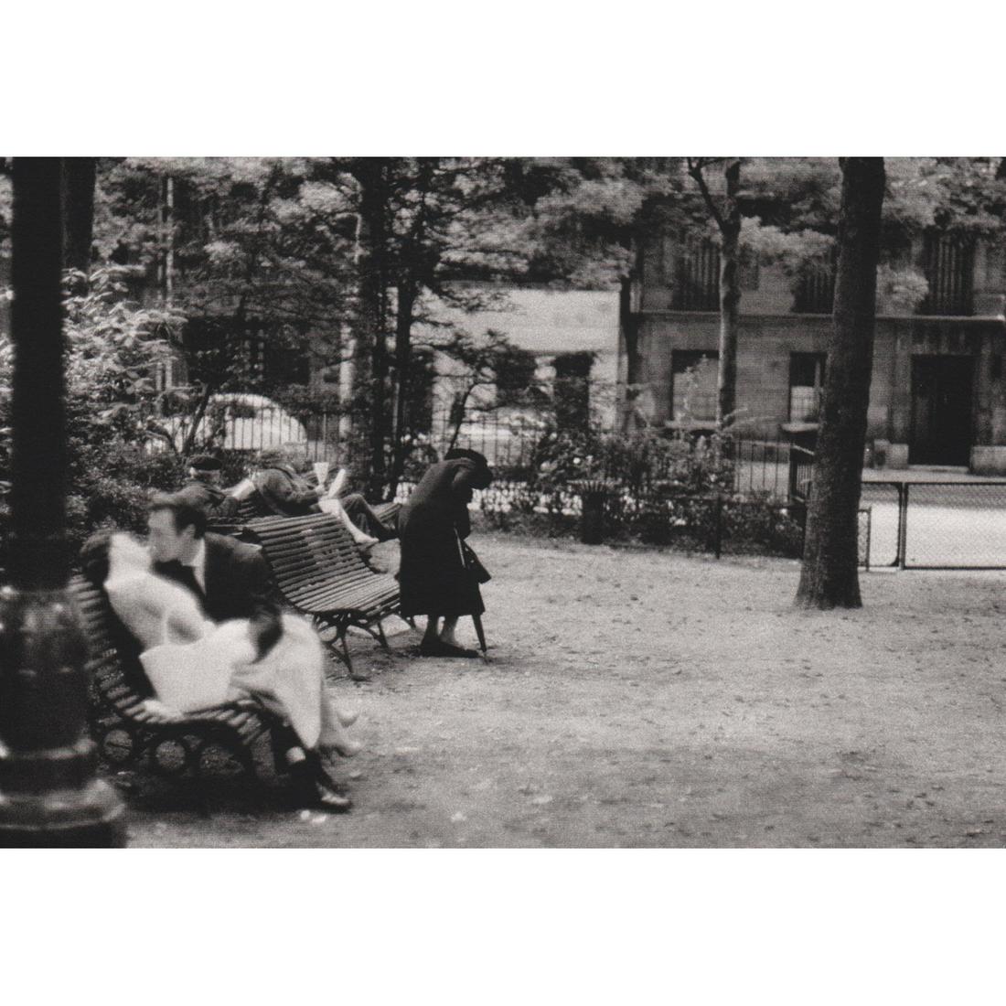 BRUCE DAVIDSON - La Veuve Montmartre: No Reserve! Artist: BRUCE DAVIDSON Print Title: La Veuve Montmartre, 1957 Medium: Sheet-fed Gravure Printing Date: 1980's Printed in France Image Size approx: 5.5 x 8.5 inches Bruce Davidson (b. 1933)