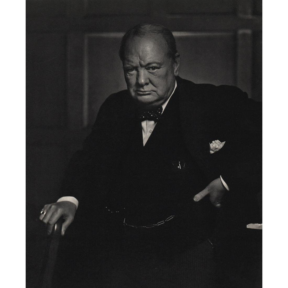 YOUSUF KARSH - Sir Winston Churchill (1 of 1)