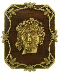 Vintage 1970s WOOD YELLOW GOLD BACCHUS HEAD PIN PENDANT: VK JUOO Unusual Yellow Gold & Wood Pin/Pendant with Bacchus Head Fantastic, unusual, special… Pin / Pendant - can be turned into a belt buckle. A perfect gift for a wine lover! This unusual