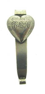 TIMELESS Tiffany & Co. Sterling Silver Tie Pin with: DK Tiffany & Co. Sterling Silver Tin Pin Circa 1950s · Wonderful tie pin that is a necessity in your collection. · The weight is 16 grams. · The length is 2 ¼ inches. The width is 3/8 of an