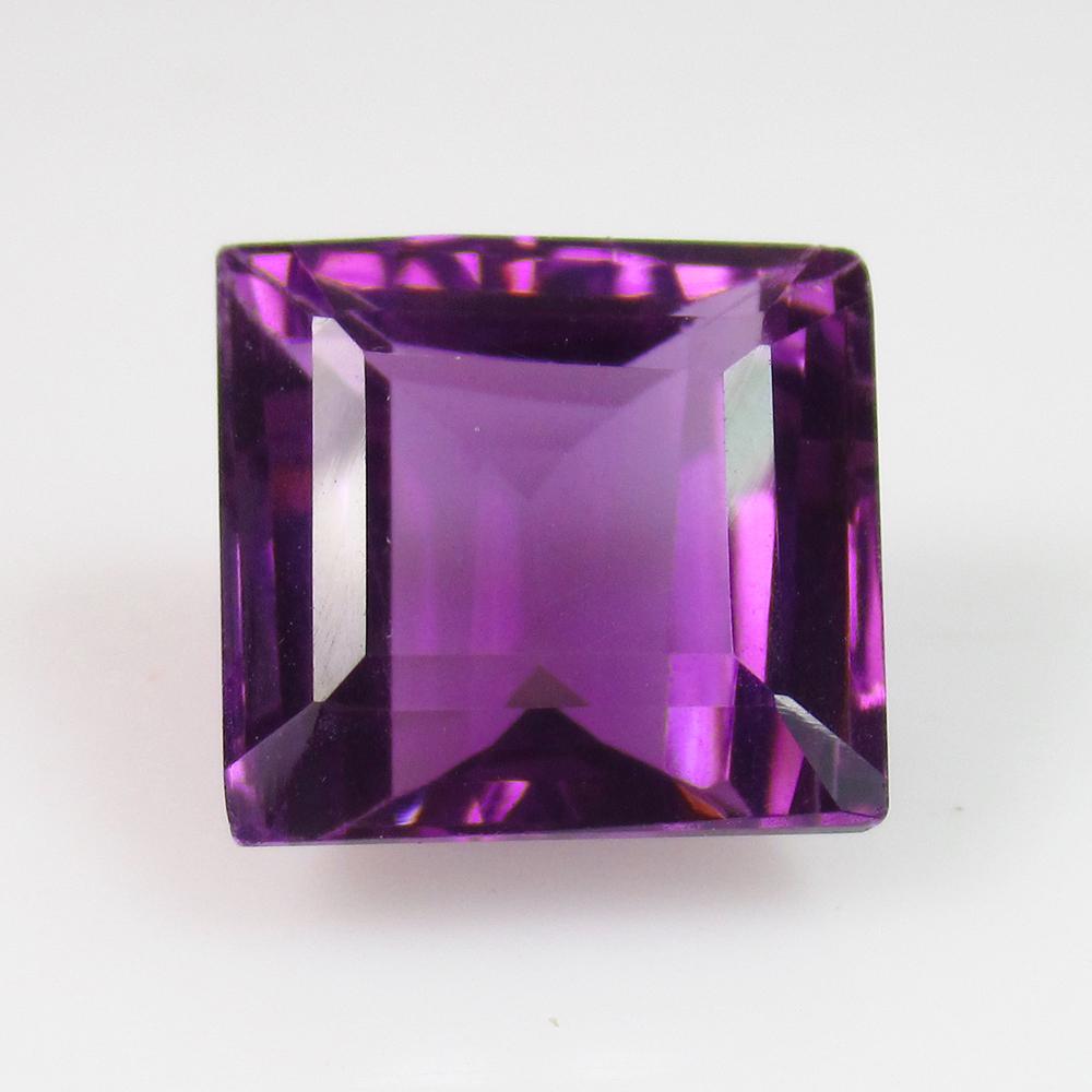 8.00 Ct Genuine Purple Amethyst Square Cut (1 of 2)