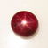 3.60 Ct Genuine Six Line Star Ruby Round Cab - 2
