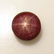 4.89 Ct Genuine Six Line Star Ruby Round Cab - 2