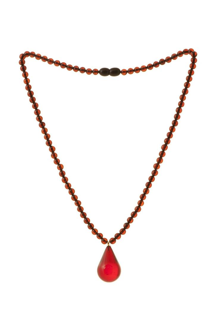 Baltic and Ruby Amber Necklace (1 of 1)