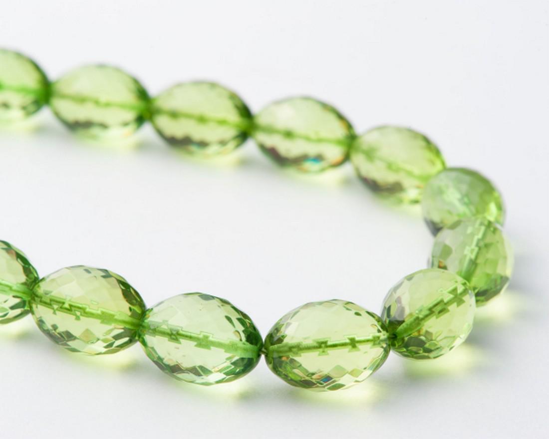 Caribbean Green Amber Necklace (1 of 1)
