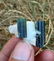 6 Gram Amazing Natural Green Cap Tourmaline Specimen - 2