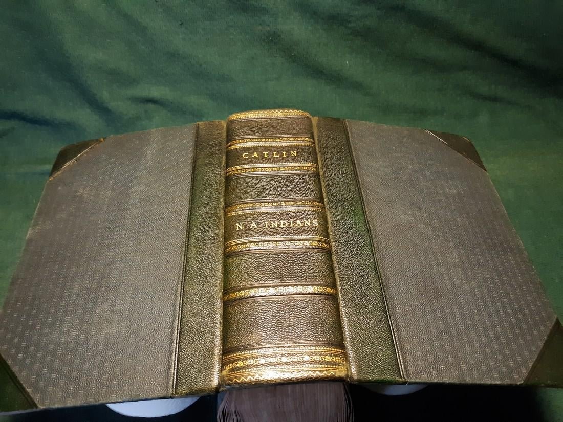 Manners-Customs-N. American Indians-Catlin-1841-1st ed (1 of 11)