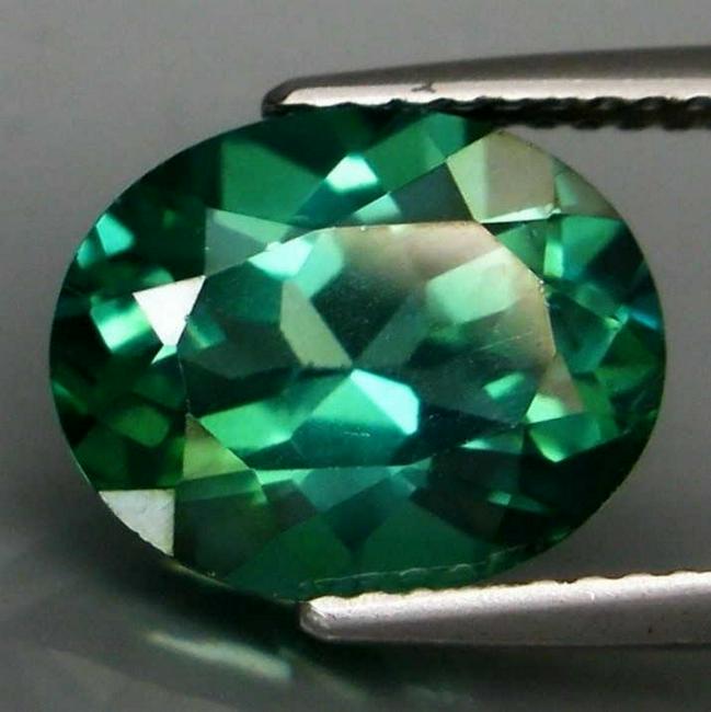 4,34 ct Natural Teal Blue Green Topaz 4,34 ct (1 of 2)