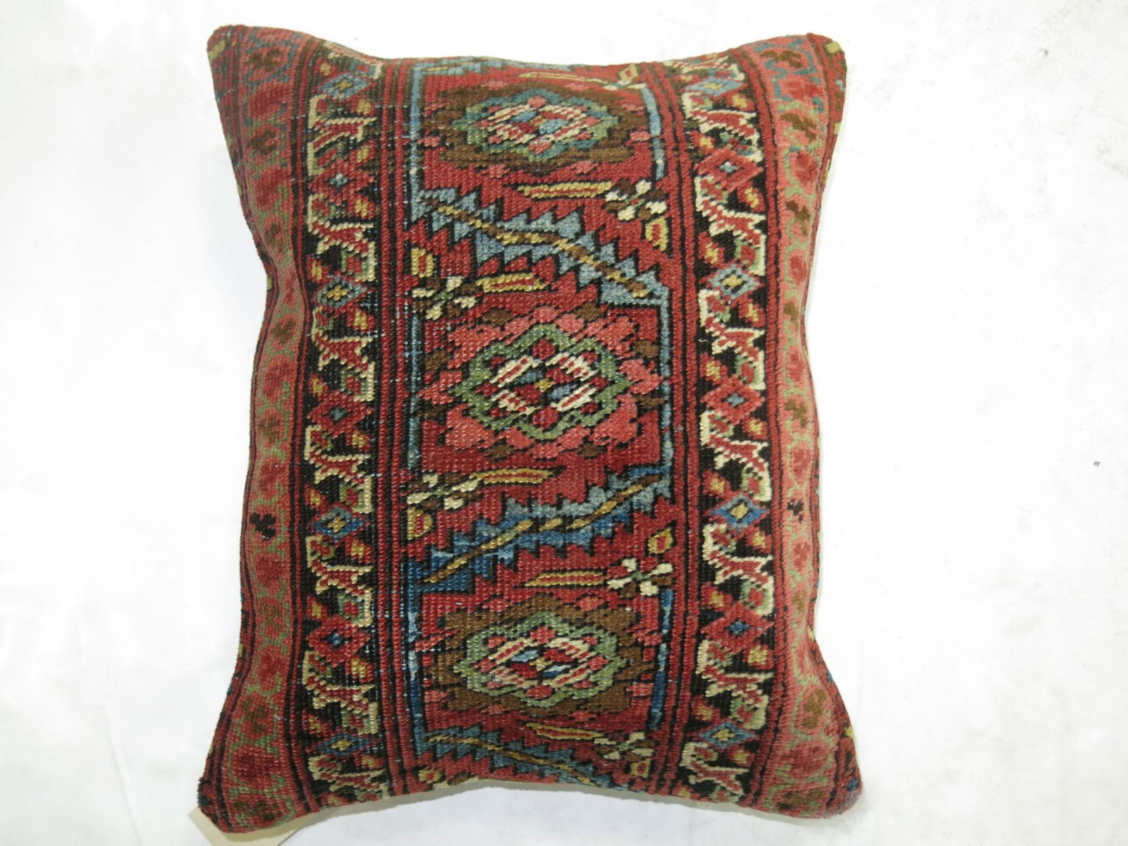 Antique Persian Bakshaish Rug Pillow (1 of 2)