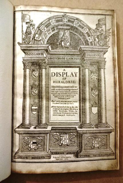 1611 FIRST EDITION Display of Heraldrie (1 of 8)