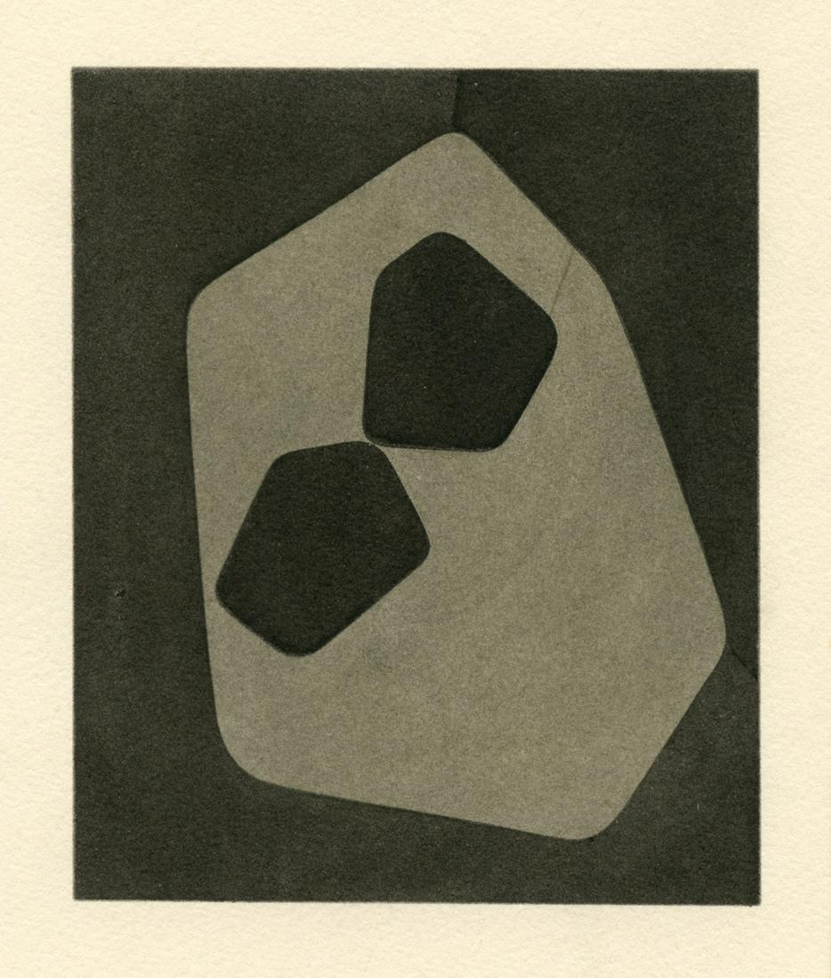 Jean Hans Arp pochoir "Configuration Geometrique" (1 of 1)