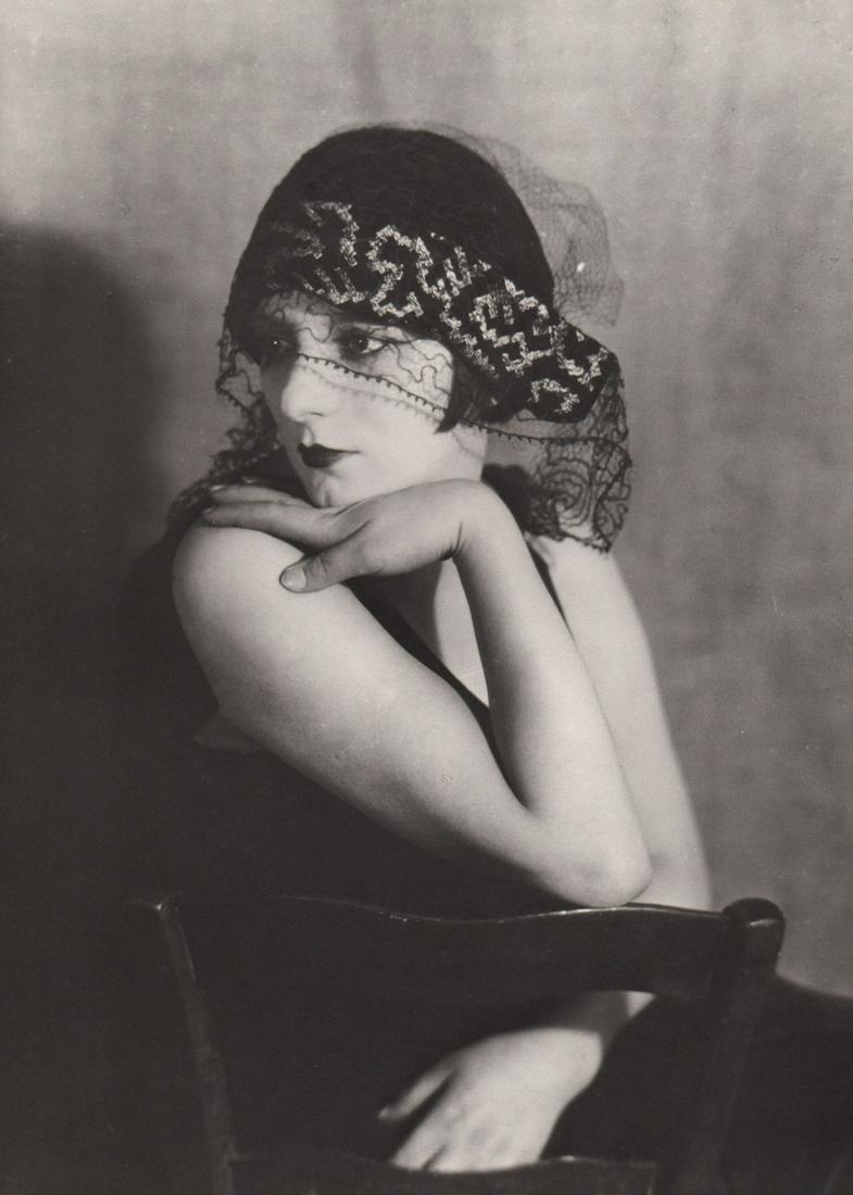 MAN RAY - Kiki de Montparnasse, 1930: Artist: MAN RAY Print Title: Kiki de Montparnasse, 1930 Medium: PhotoLitho Printed 1980’s in Japan Image size (inches) approx. 9 x 7” Man Ray was an American visual artist who spent most of his ca