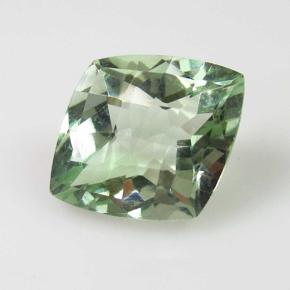 7.14  Ct Natural Green Amethyst Fancy Cut (1 of 2)