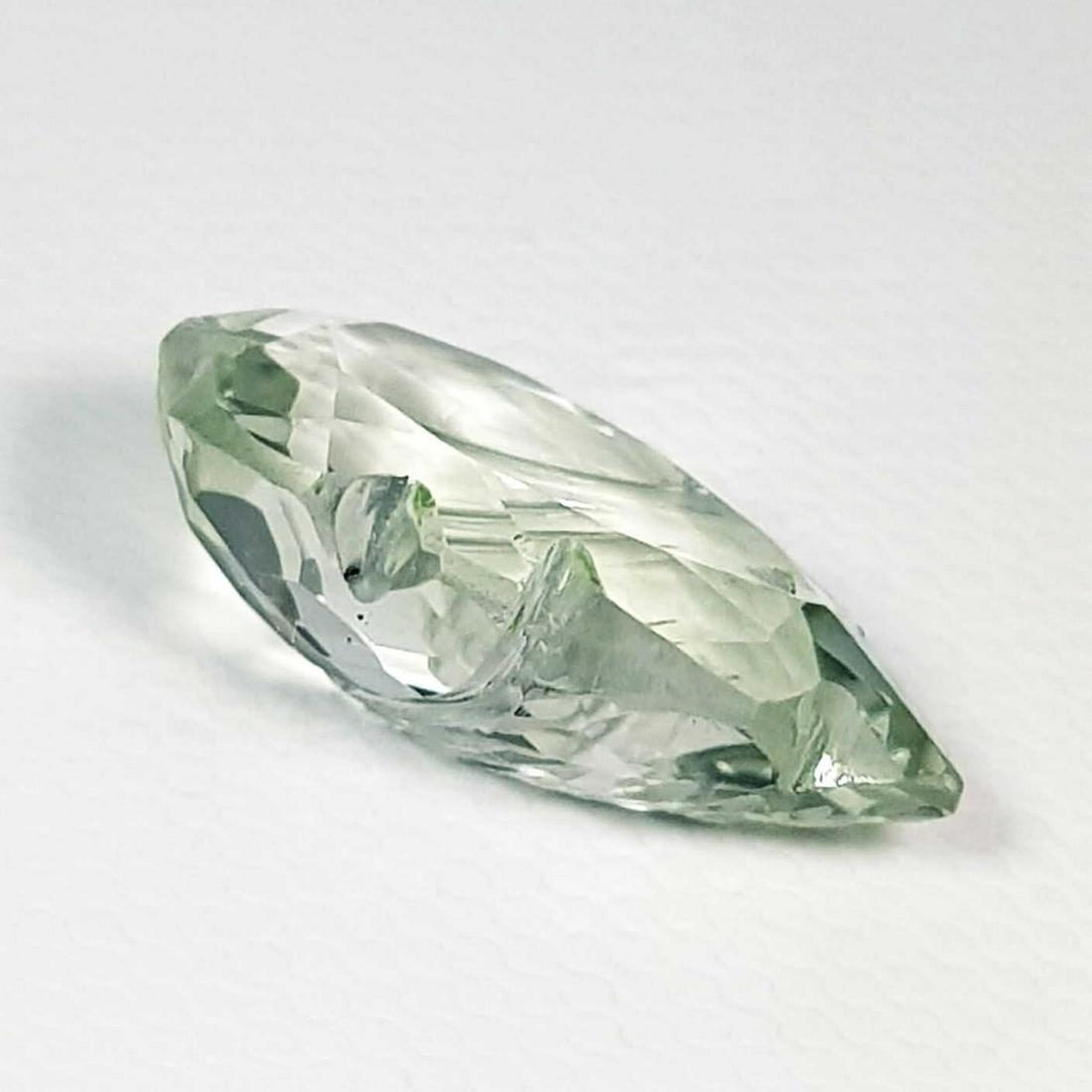 Natural Green Amethyst Pear Flower Cut 8.60 ct (1 of 5)