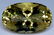 50 CRT Oval Cut Yellow Citrine Gemstone