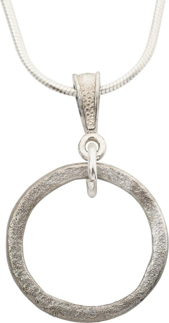 VIKING PROTECTIVE BROOCH 9th-11th CENTURY AD: Worn in numbers on the surface of the jerkin, these small metal brooches provided a measure of protection against sword cuts and, in fact, were a form of armor. See current Public Television programmi