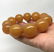 Astonishing Unique Vintage Amber Bracelet made from - 7