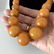 Amazing Vintage Amber Necklace made from Round Amber - 2