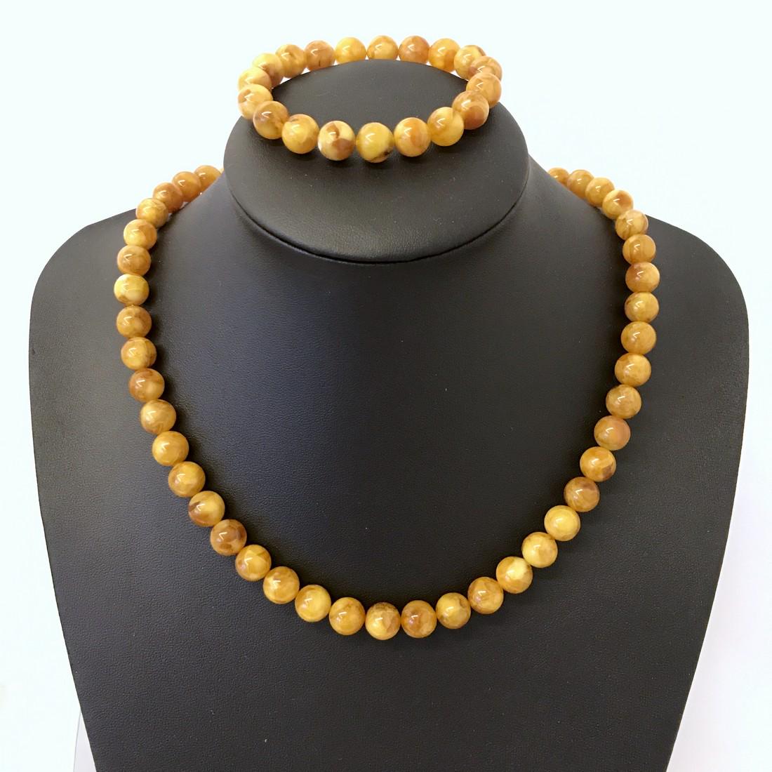 Splendid Amber Bracelet and Necklace set made from (1 of 7)