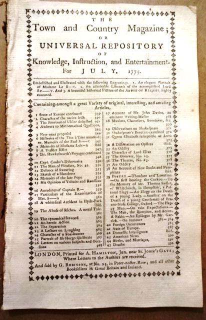 1775 Magazine Battle of Bunker Hill (1 of 5)