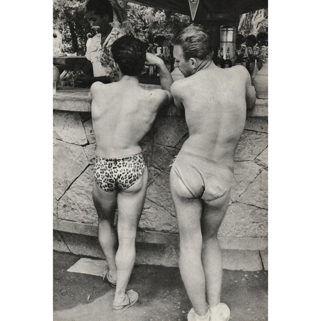 KURT HUTTON - Isle de Levant: Artist: KURT HUTTON Print Title: Isle de Levant Medium: Sheet-fed Gravure Printing Date: 1970's Printed in Great Britain Image Size: 10 x 7 inches Kurt Hutton (1893-1960) was a German-born photographe