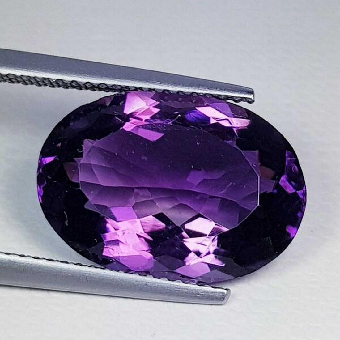Natural Amethyst Oval Cut 7.50 ct (1 of 5)