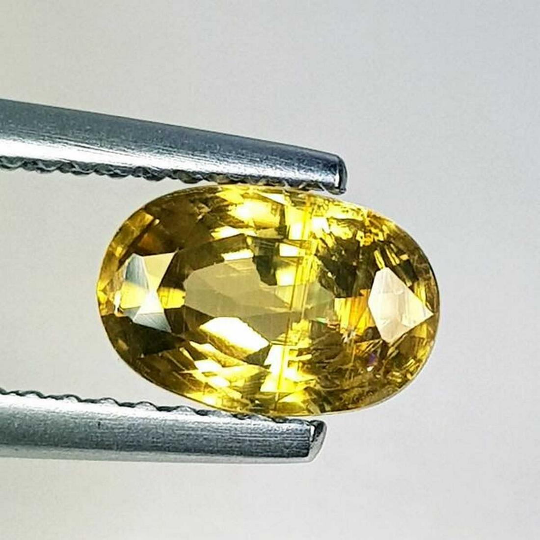 1.85 ct Natural Zircon Oval Cut: No Reserve! Title: 1.85 ct Natural Zircon Oval Cut Additional Information: Title: 1.85 ct Natural Zircon Oval Cut Color/Clarity: VVS Gemstones: Loosegemstone Carat Weights: $2 Size/Dimensions: 7.70 x 