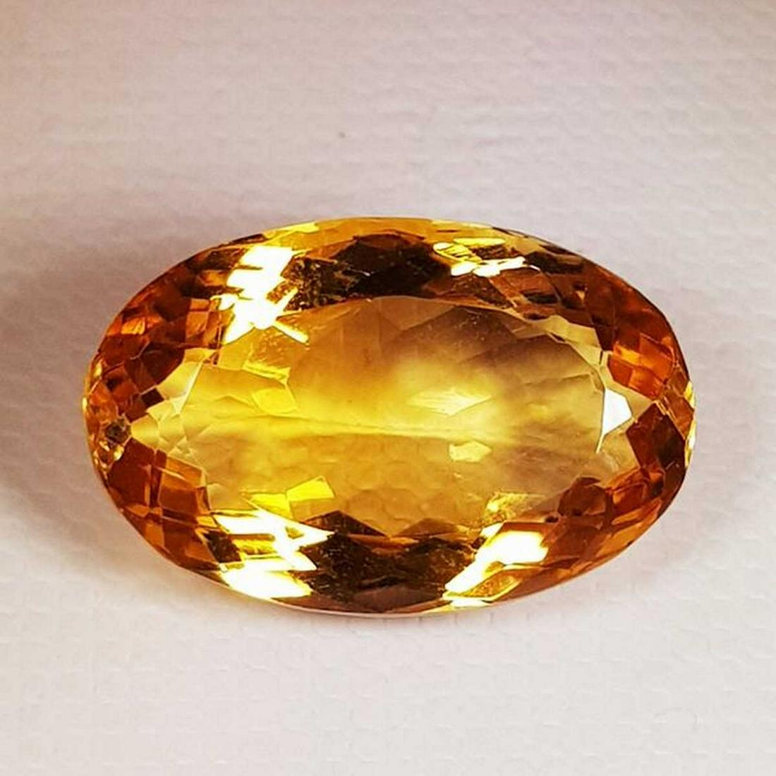 12.45 ct Natural Citrine Oval Cut (1 of 5)