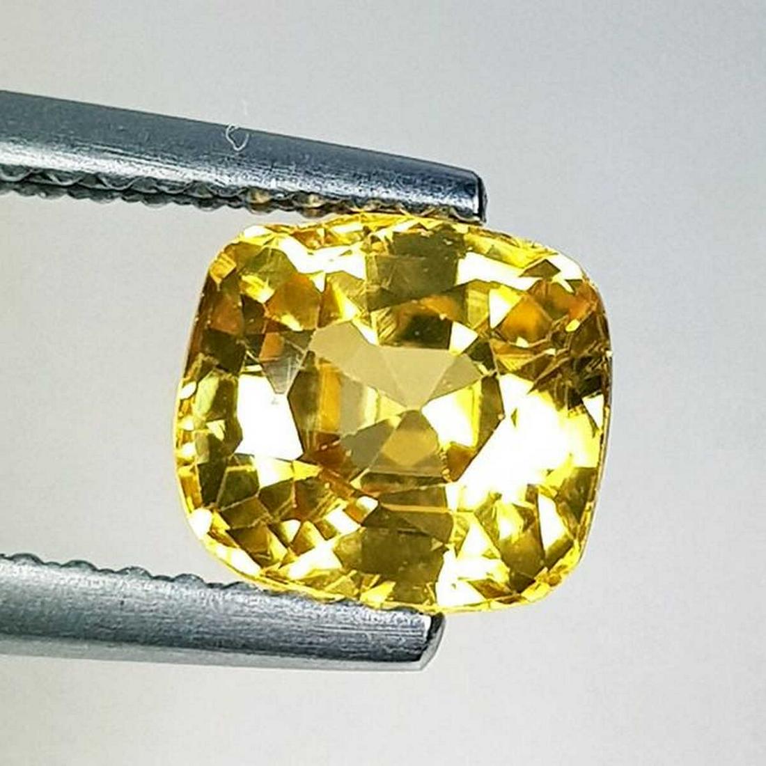 1.90 ct Natural Zircon Cushion Cut: No Reserve! Title: 1.90 ct Natural Zircon Cushion Cut Additional Information: Title: 1.90 ct Natural Zircon Cushion Cut Color/Clarity: VVS Gemstones: Loosegemstone Carat Weights: $2 Size/Dimensions: 6