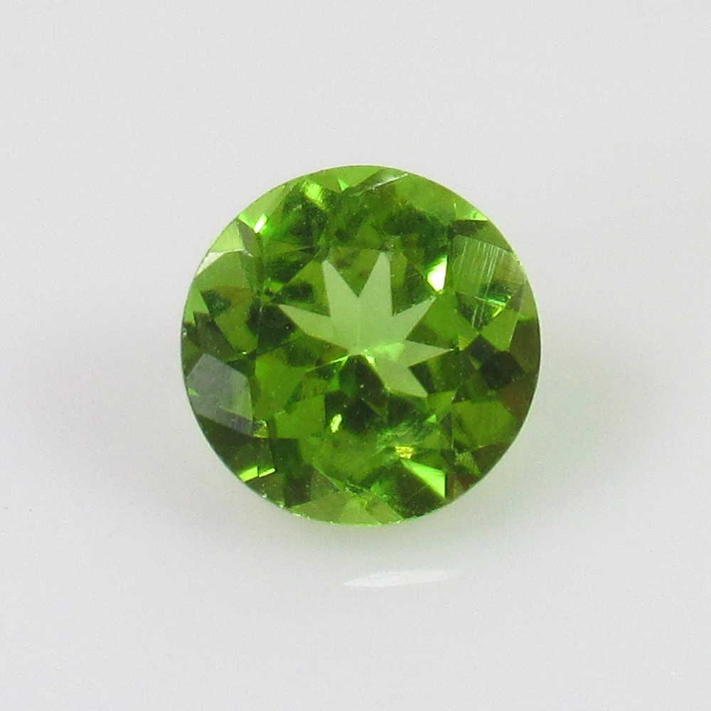 1.38 Ctw Natural Pakistan Peridot Round Cut: No Reserve! Title: 1.38 Ctw Natural Pakistan Peridot Round Cut Stone Clarity: VVS Loose Gemstone: Peridot Carat Weights: 1.38 Size/Dimensions: 7.00 x 7.00 x 4.30 mm Top Class Luster / Excellent Round 