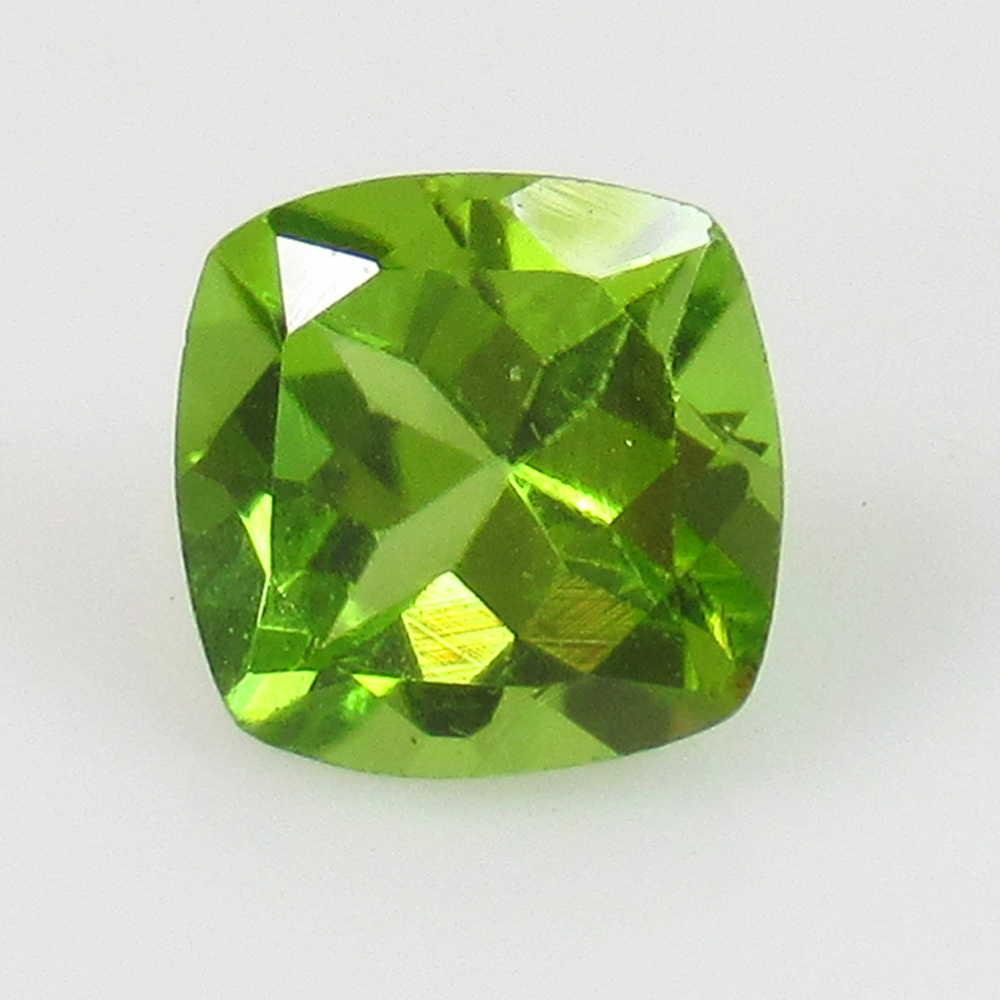 1.58 Ctw Natural Pakistan Peridot Cushion Cut: No Reserve! Title: 1.58 Ctw Natural Pakistan Peridot Cushion Cut Stone Clarity: VVS Loose Gemstone: Peridot Carat Weights: 1.58 Size/Dimensions: 7.00 x 7.00 x 4.70 mm Top Class Luster / Excellent Cush