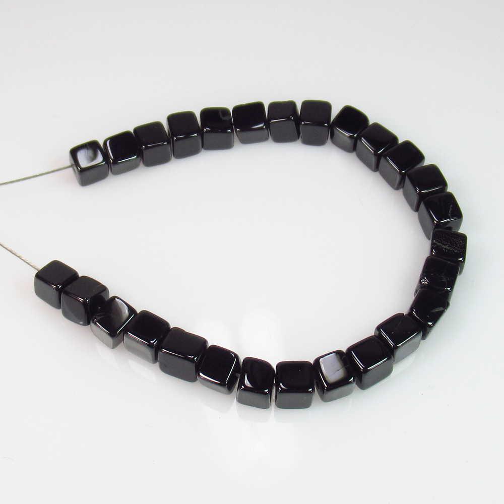 22.31 Ct Genuine 25 Drilled Black Spinel Square Beads: No Reserve! Title: 22.31 Ct Genuine 25 Drilled Black Spinel Square Beads Stone Clarity: Opaque Loose Gemstone: Natural Black Spinel Beads Carat Weights: 22.31 Size/Dimensions: 3.80 - 4.00 mm / 25 PC's