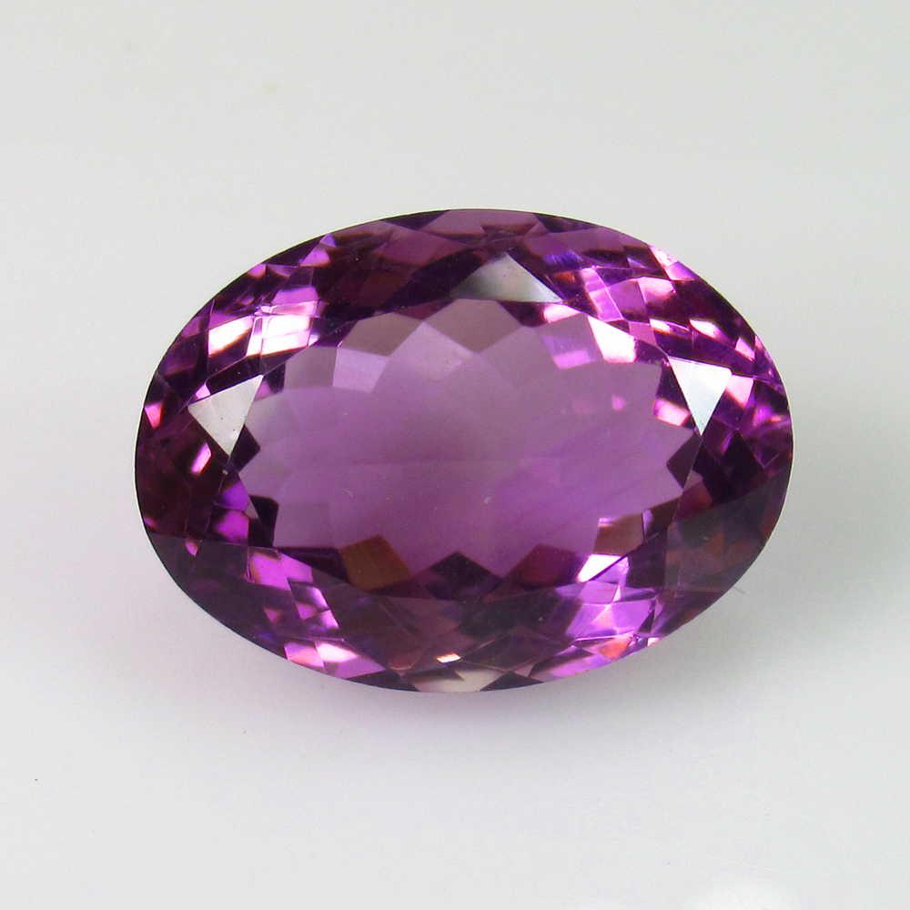 12.55 Ct Genuine Purple Amethyst Oval Cut (1 of 2)