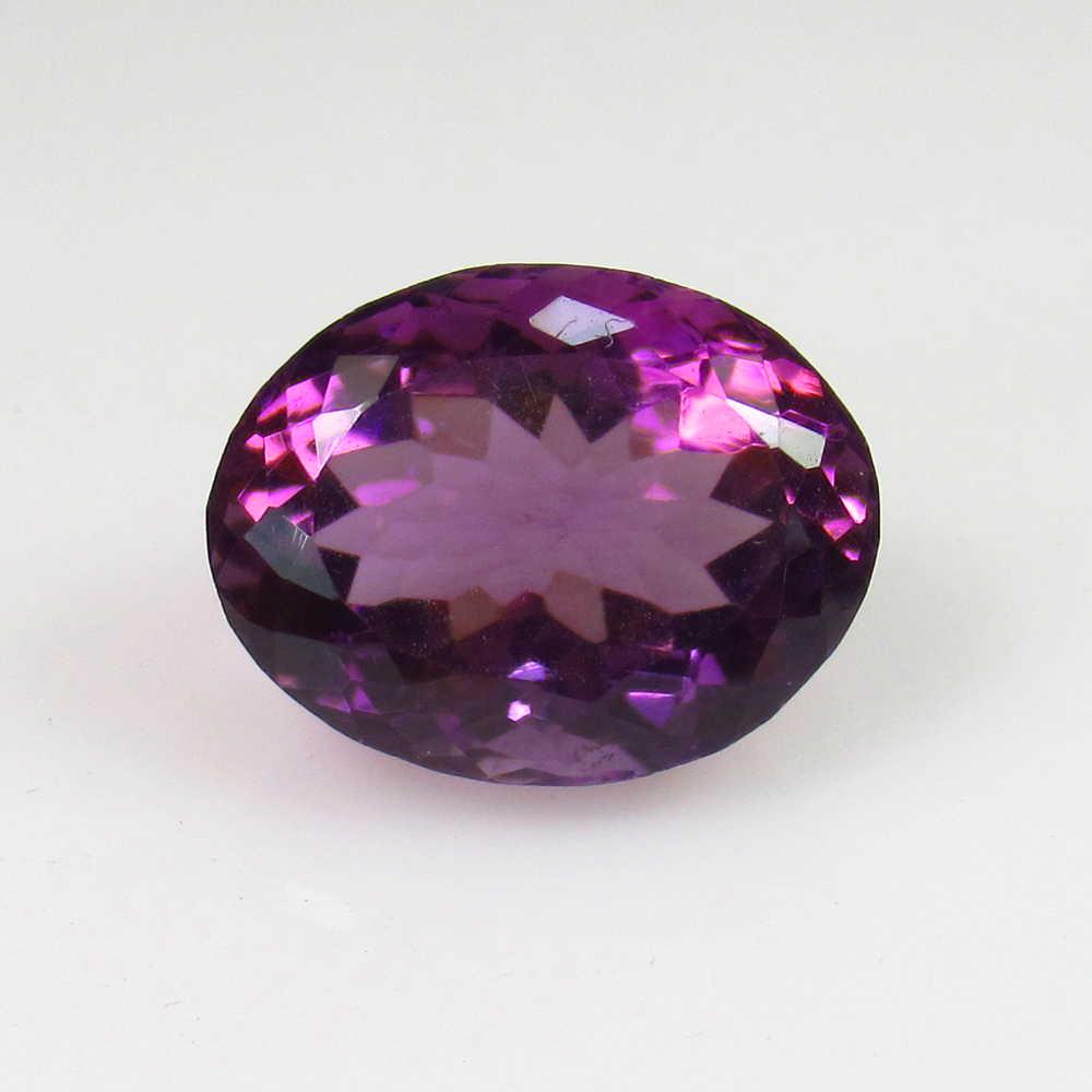 7.28 Ct Genuine Purple Amethyst Oval Cut (1 of 2)