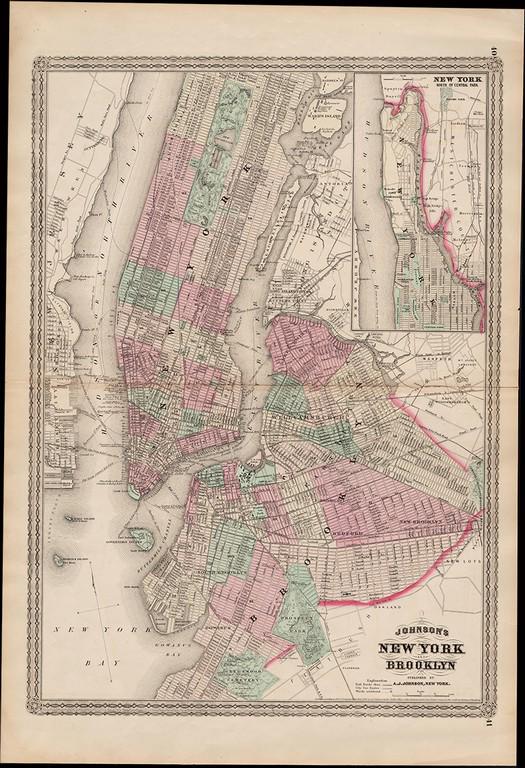 Johnson’s New York & Brooklyn, 1866 (1 of 5)